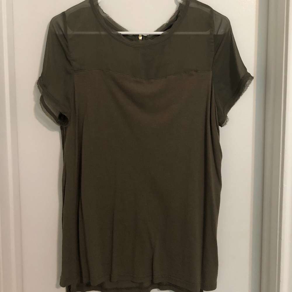 Forever 21 Olive Green Top